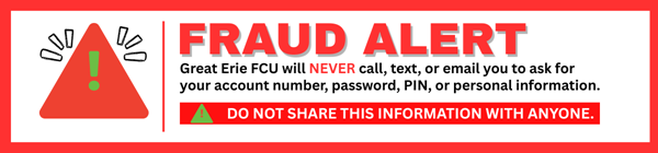 Fraud Alert Banner